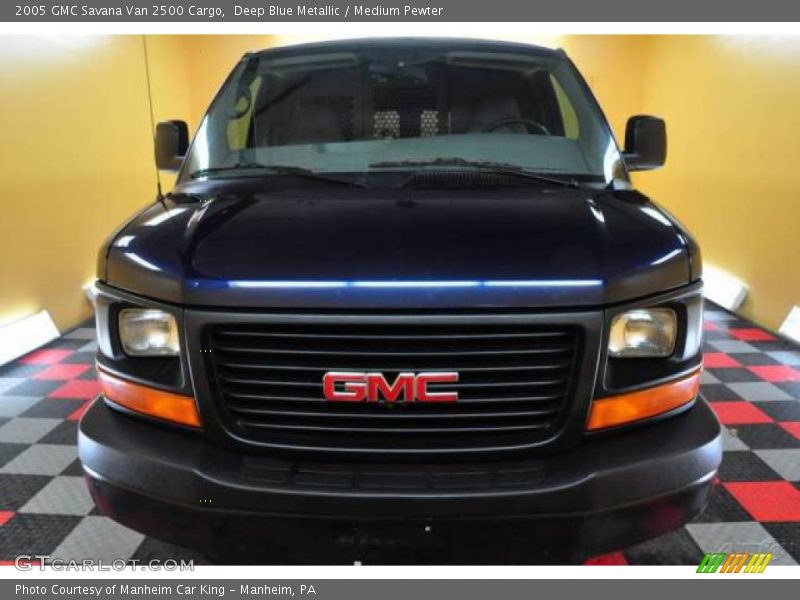 Deep Blue Metallic / Medium Pewter 2005 GMC Savana Van 2500 Cargo