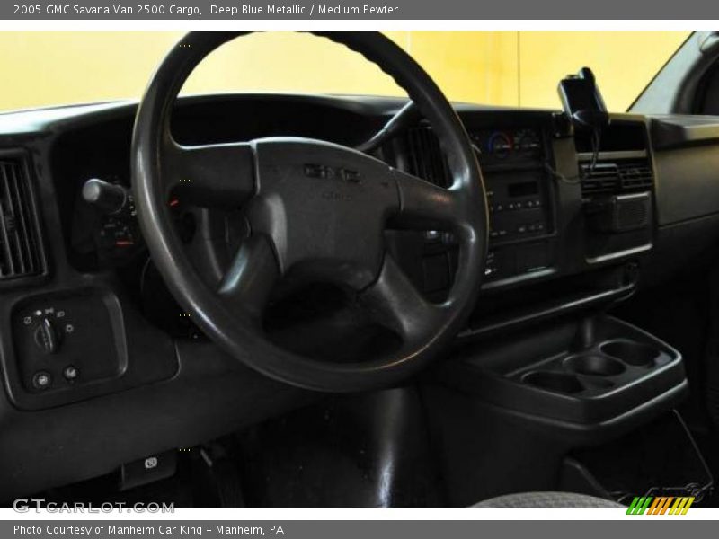 Deep Blue Metallic / Medium Pewter 2005 GMC Savana Van 2500 Cargo