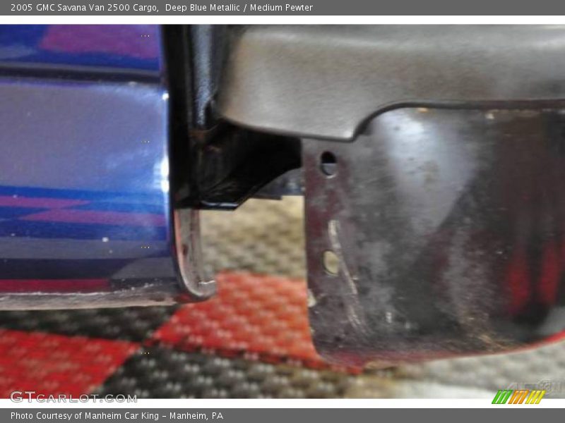 Deep Blue Metallic / Medium Pewter 2005 GMC Savana Van 2500 Cargo