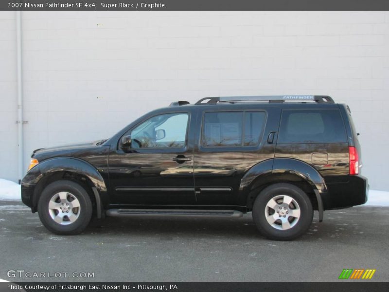 Super Black / Graphite 2007 Nissan Pathfinder SE 4x4