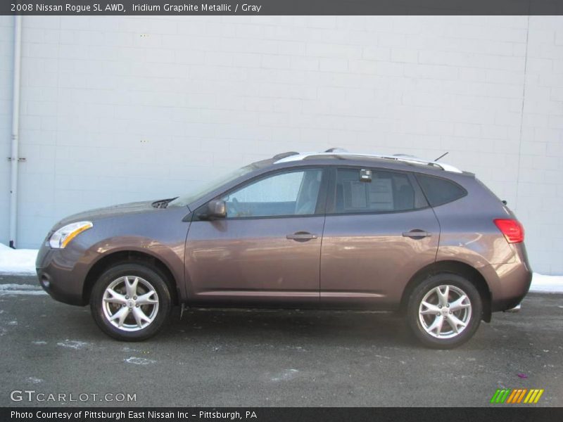 Iridium Graphite Metallic / Gray 2008 Nissan Rogue SL AWD
