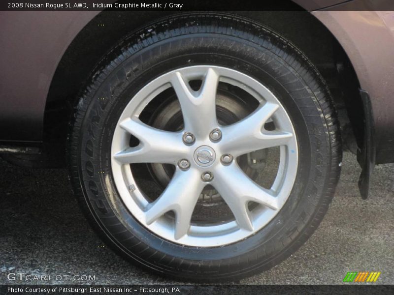 Iridium Graphite Metallic / Gray 2008 Nissan Rogue SL AWD