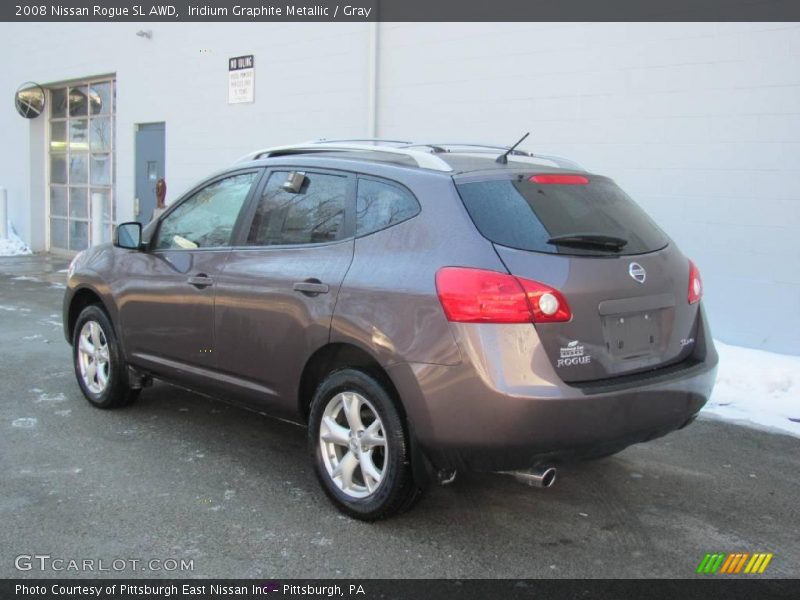 Iridium Graphite Metallic / Gray 2008 Nissan Rogue SL AWD