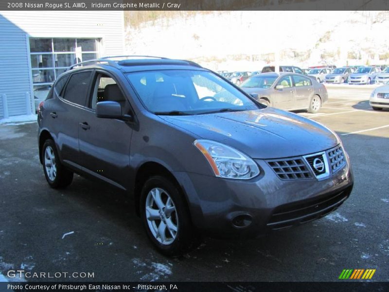 Iridium Graphite Metallic / Gray 2008 Nissan Rogue SL AWD