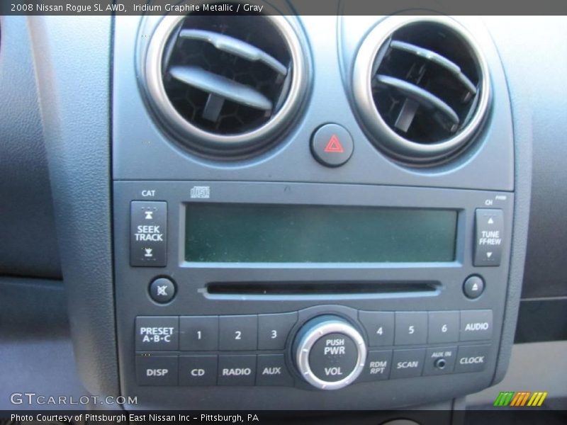 Iridium Graphite Metallic / Gray 2008 Nissan Rogue SL AWD