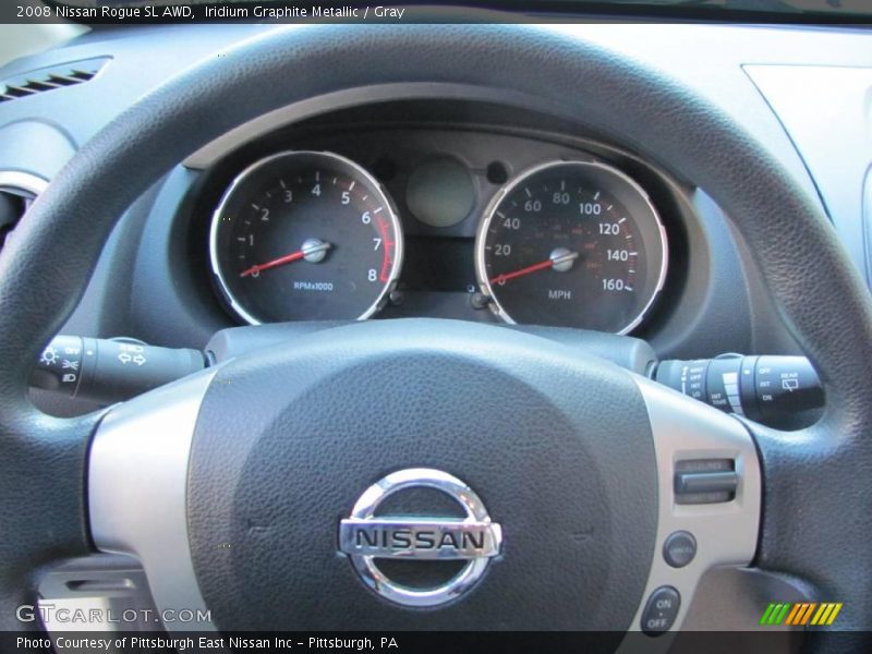 Iridium Graphite Metallic / Gray 2008 Nissan Rogue SL AWD