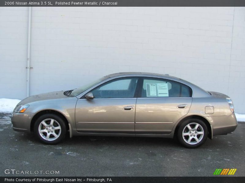 Polished Pewter Metallic / Charcoal 2006 Nissan Altima 3.5 SL