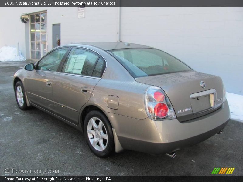 Polished Pewter Metallic / Charcoal 2006 Nissan Altima 3.5 SL
