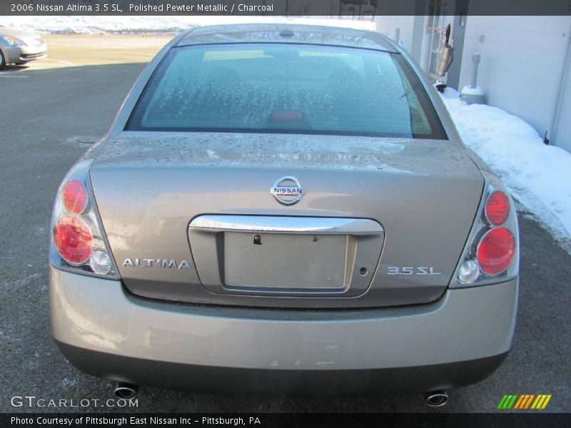 Polished Pewter Metallic / Charcoal 2006 Nissan Altima 3.5 SL