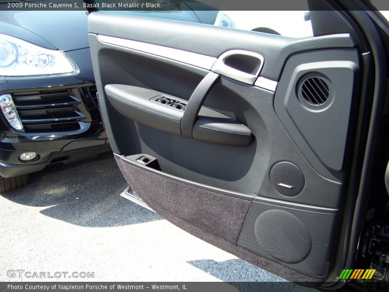 Basalt Black Metallic / Black 2009 Porsche Cayenne S