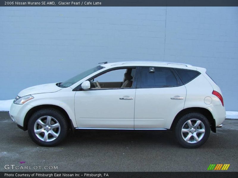 Glacier Pearl / Cafe Latte 2006 Nissan Murano SE AWD