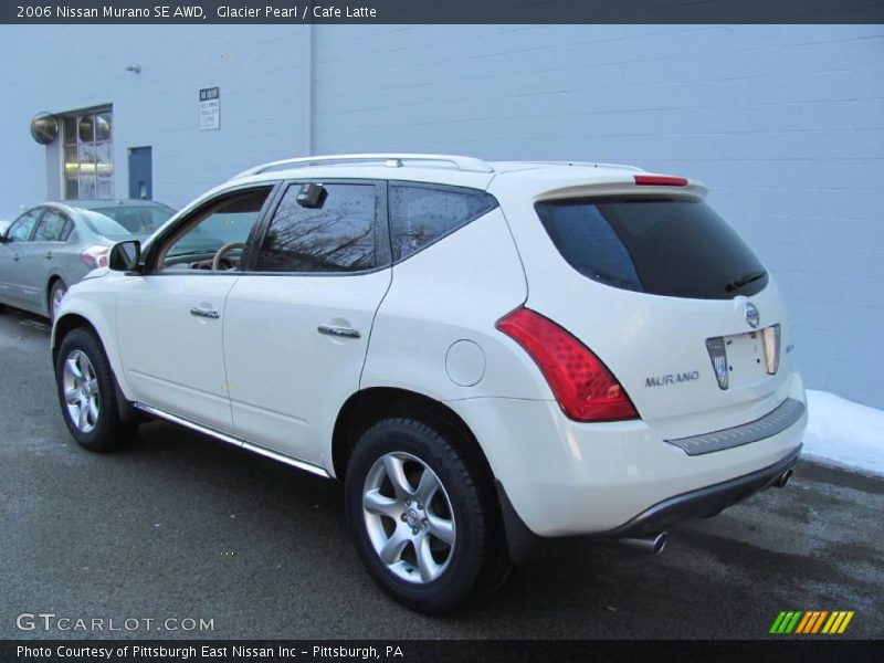 Glacier Pearl / Cafe Latte 2006 Nissan Murano SE AWD