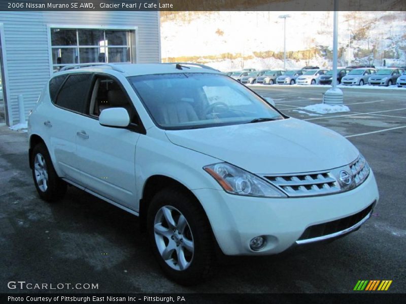Glacier Pearl / Cafe Latte 2006 Nissan Murano SE AWD