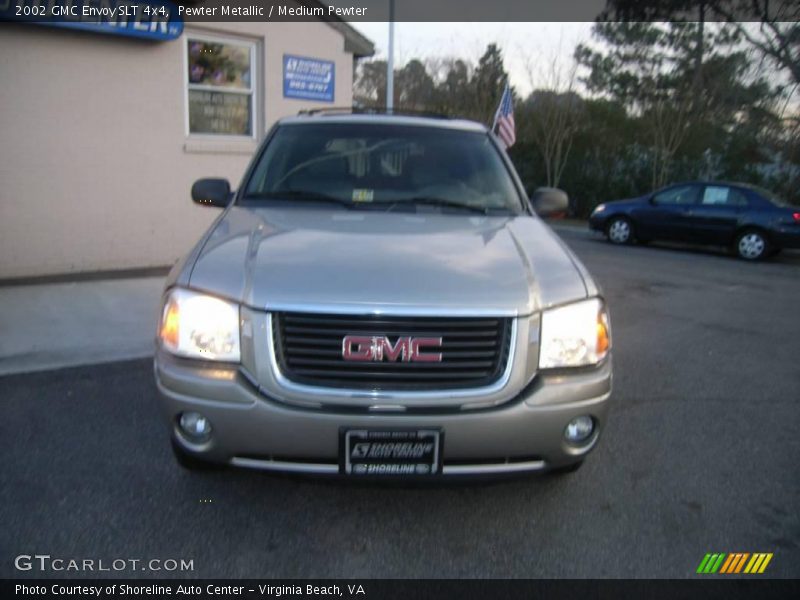 Pewter Metallic / Medium Pewter 2002 GMC Envoy SLT 4x4