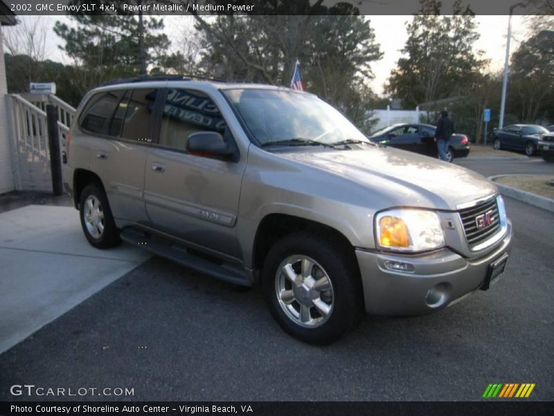 Pewter Metallic / Medium Pewter 2002 GMC Envoy SLT 4x4