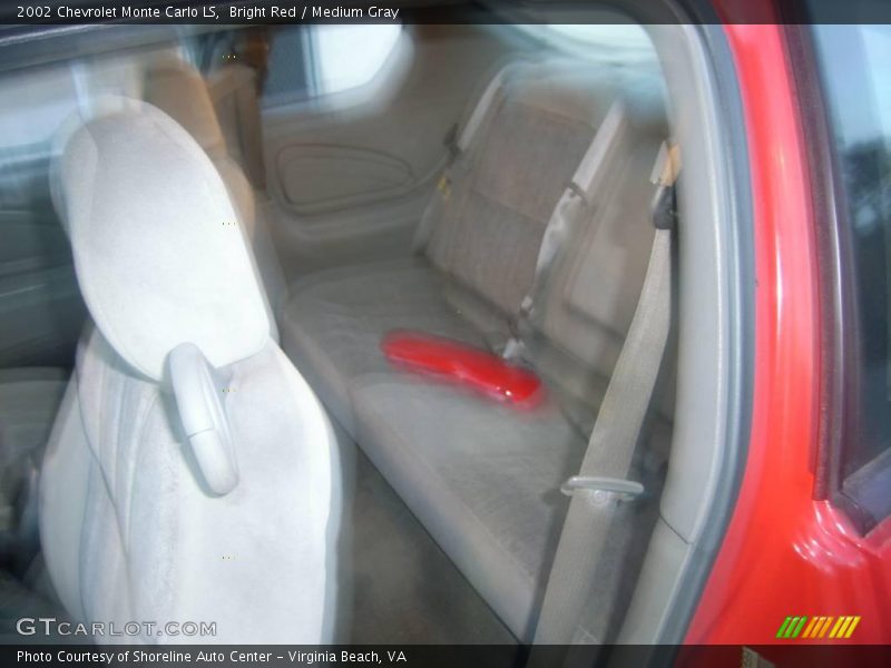 Bright Red / Medium Gray 2002 Chevrolet Monte Carlo LS