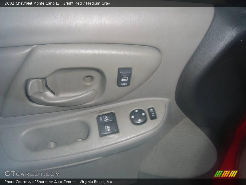 Bright Red / Medium Gray 2002 Chevrolet Monte Carlo LS