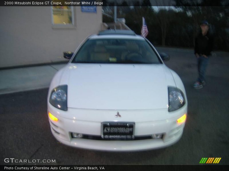 Northstar White / Beige 2000 Mitsubishi Eclipse GT Coupe
