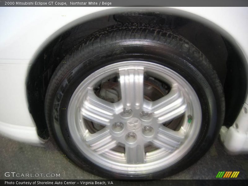Northstar White / Beige 2000 Mitsubishi Eclipse GT Coupe