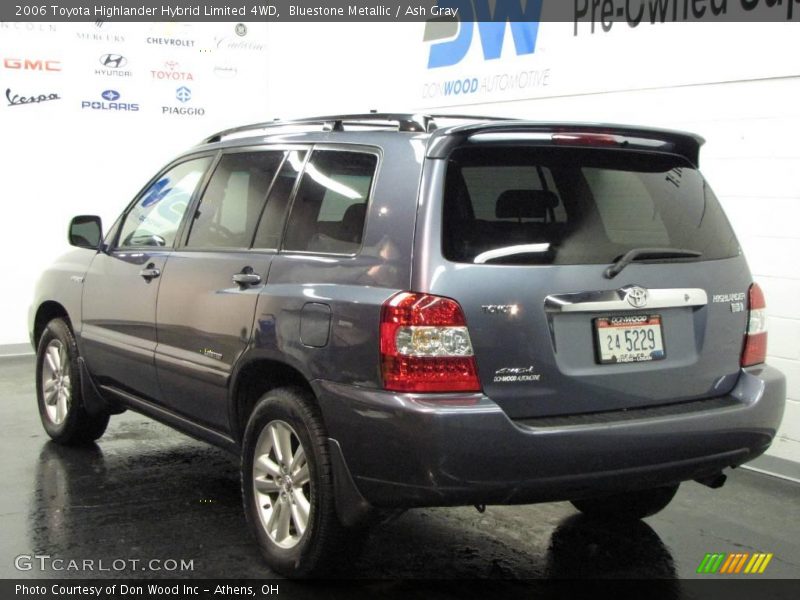 Bluestone Metallic / Ash Gray 2006 Toyota Highlander Hybrid Limited 4WD