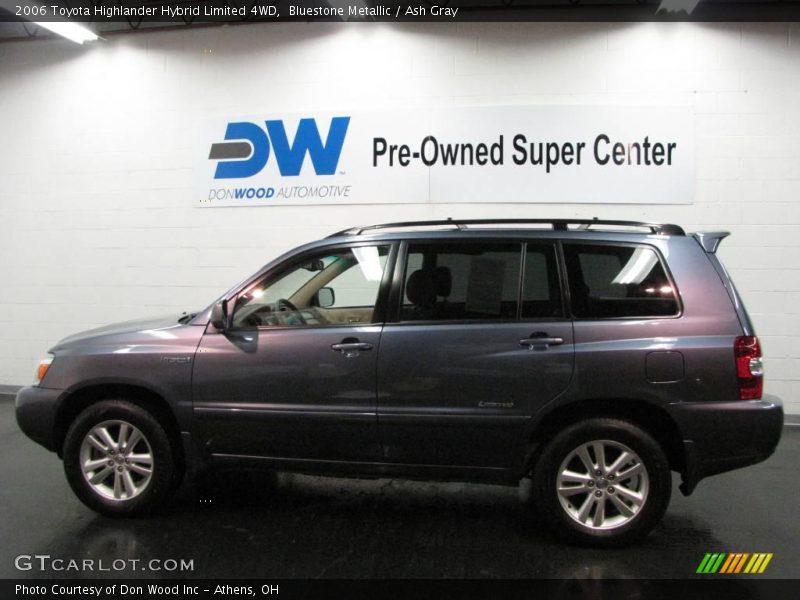 Bluestone Metallic / Ash Gray 2006 Toyota Highlander Hybrid Limited 4WD