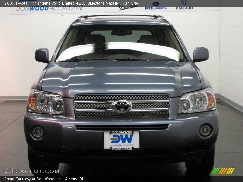 Bluestone Metallic / Ash Gray 2006 Toyota Highlander Hybrid Limited 4WD