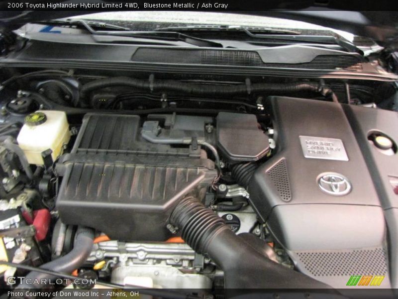 Bluestone Metallic / Ash Gray 2006 Toyota Highlander Hybrid Limited 4WD