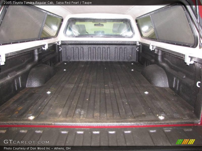 Salsa Red Pearl / Taupe 2005 Toyota Tundra Regular Cab