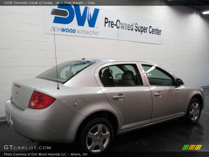 Ultra Silver Metallic / Gray 2008 Chevrolet Cobalt LS Sedan
