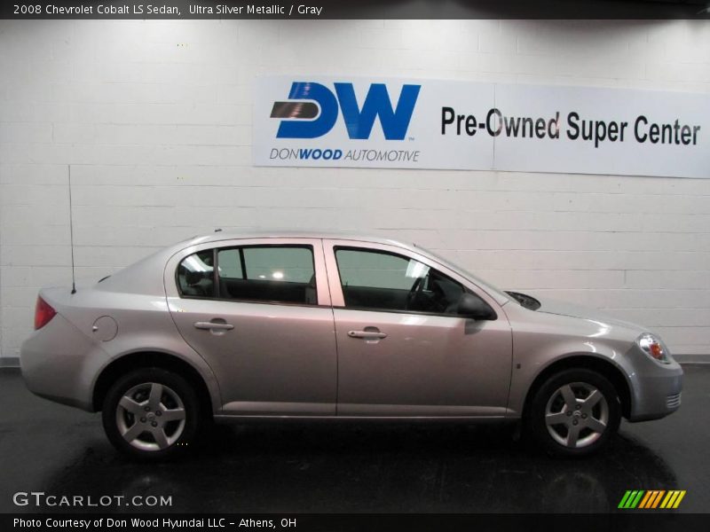 Ultra Silver Metallic / Gray 2008 Chevrolet Cobalt LS Sedan