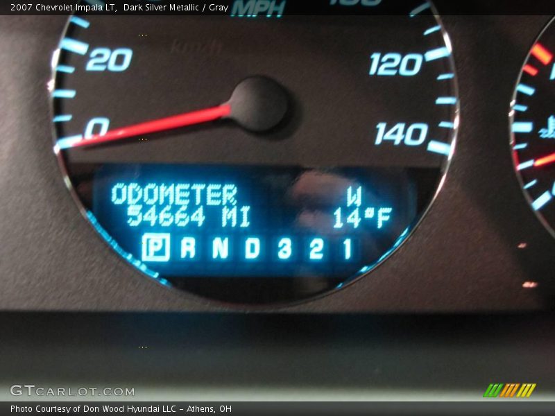 Dark Silver Metallic / Gray 2007 Chevrolet Impala LT