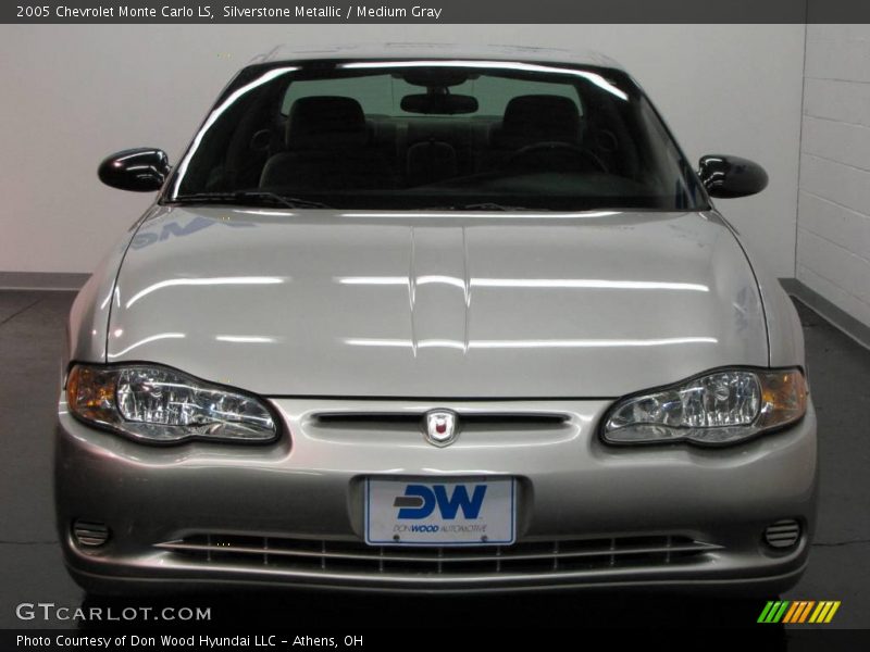 Silverstone Metallic / Medium Gray 2005 Chevrolet Monte Carlo LS