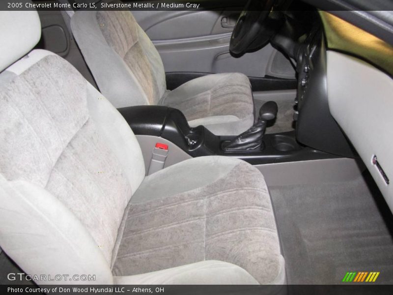 Silverstone Metallic / Medium Gray 2005 Chevrolet Monte Carlo LS