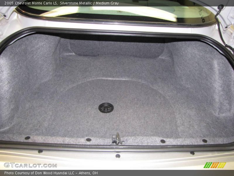 Silverstone Metallic / Medium Gray 2005 Chevrolet Monte Carlo LS