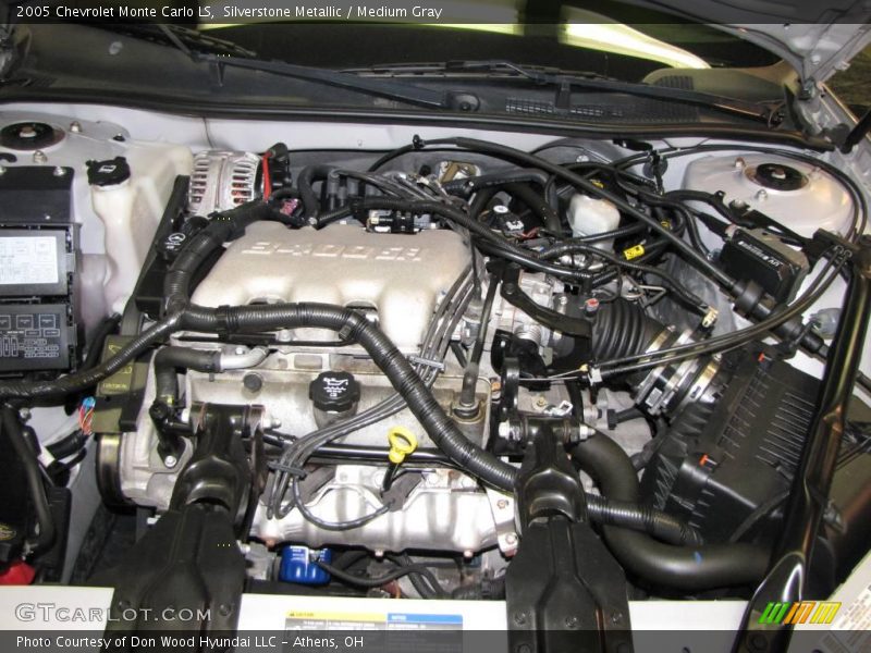 Silverstone Metallic / Medium Gray 2005 Chevrolet Monte Carlo LS