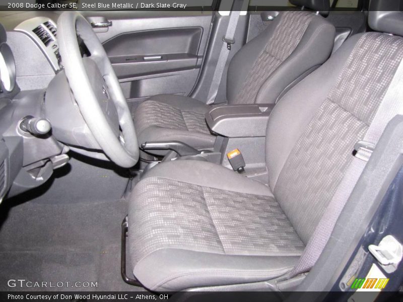 Steel Blue Metallic / Dark Slate Gray 2008 Dodge Caliber SE