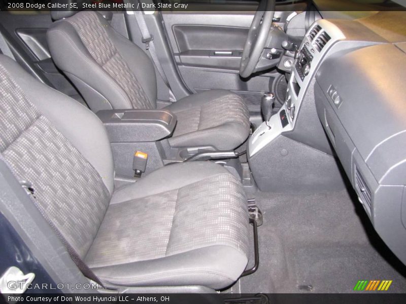 Steel Blue Metallic / Dark Slate Gray 2008 Dodge Caliber SE