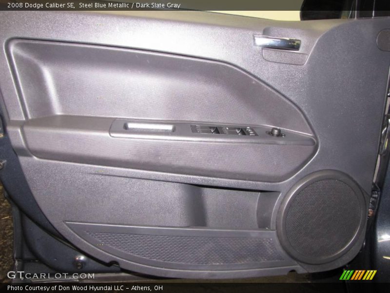 Steel Blue Metallic / Dark Slate Gray 2008 Dodge Caliber SE