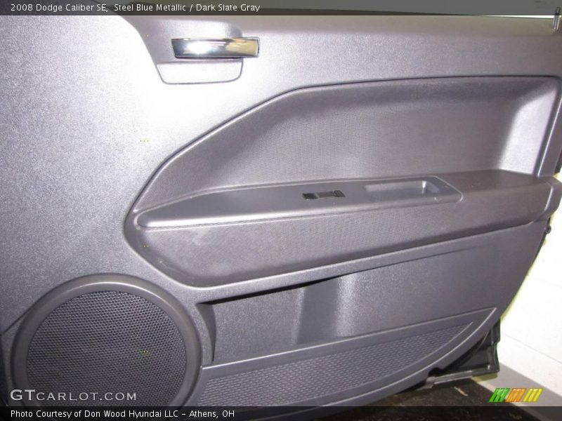 Steel Blue Metallic / Dark Slate Gray 2008 Dodge Caliber SE