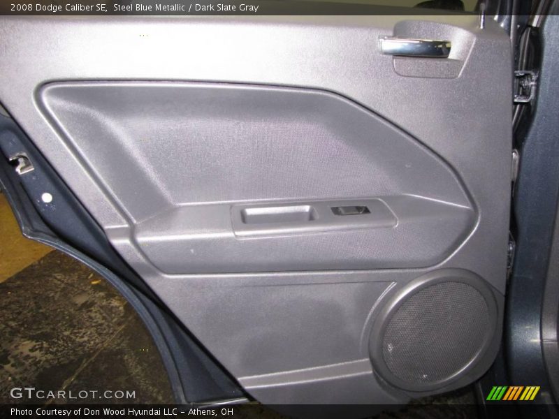 Steel Blue Metallic / Dark Slate Gray 2008 Dodge Caliber SE
