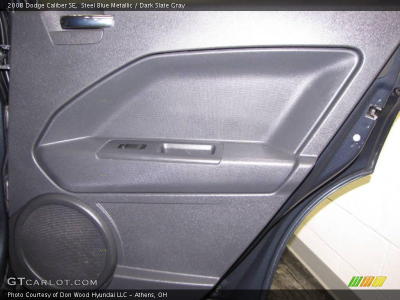 Steel Blue Metallic / Dark Slate Gray 2008 Dodge Caliber SE