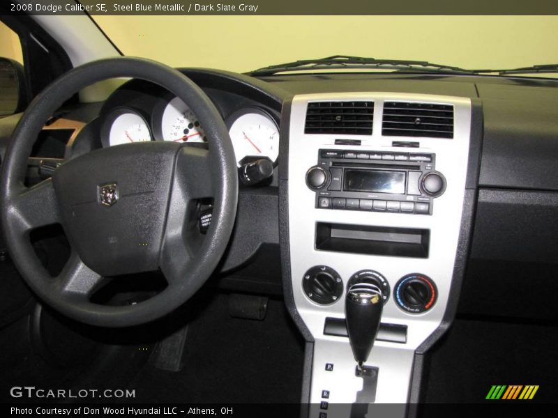 Steel Blue Metallic / Dark Slate Gray 2008 Dodge Caliber SE