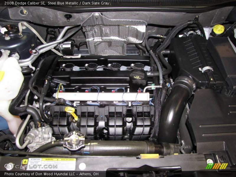 Steel Blue Metallic / Dark Slate Gray 2008 Dodge Caliber SE