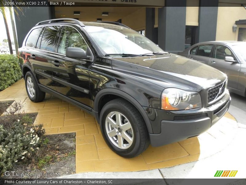 Black / Taupe 2006 Volvo XC90 2.5T