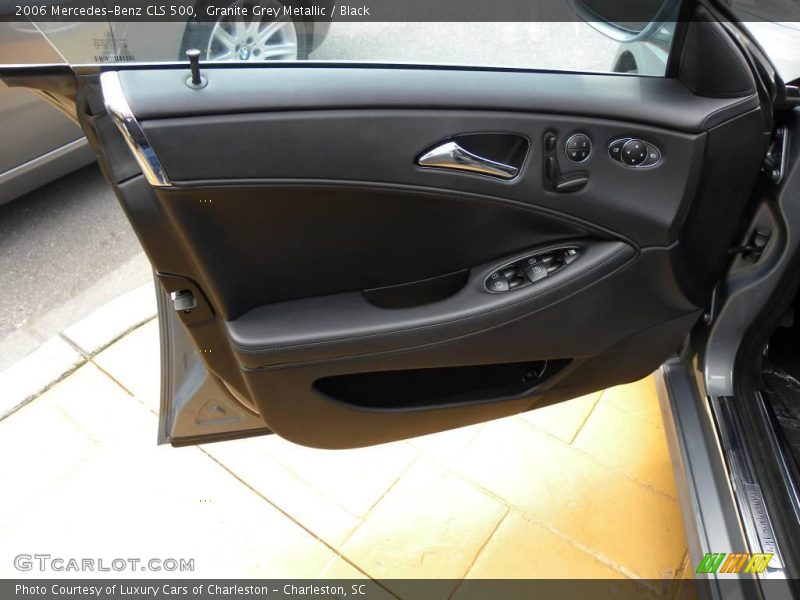 Granite Grey Metallic / Black 2006 Mercedes-Benz CLS 500