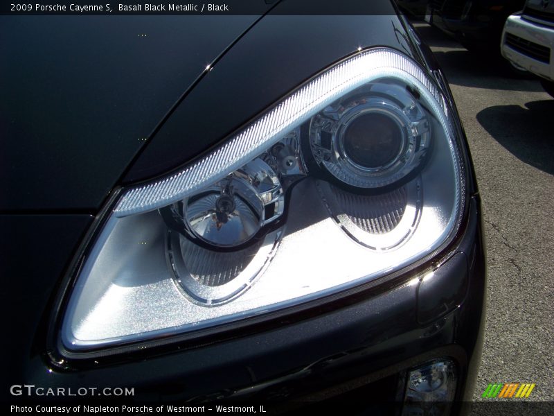 Basalt Black Metallic / Black 2009 Porsche Cayenne S