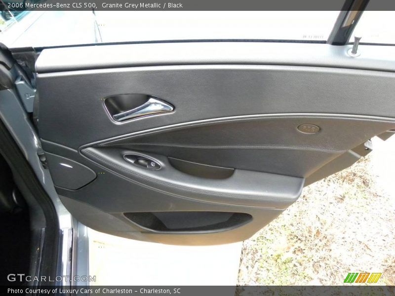 Granite Grey Metallic / Black 2006 Mercedes-Benz CLS 500