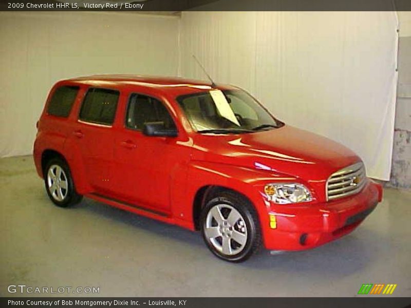 Victory Red / Ebony 2009 Chevrolet HHR LS