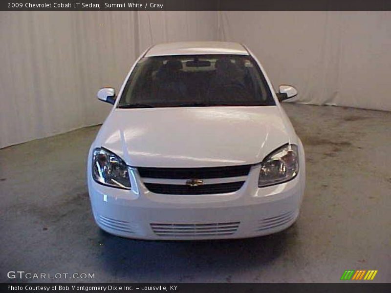 Summit White / Gray 2009 Chevrolet Cobalt LT Sedan