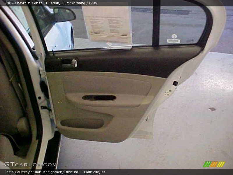 Summit White / Gray 2009 Chevrolet Cobalt LT Sedan